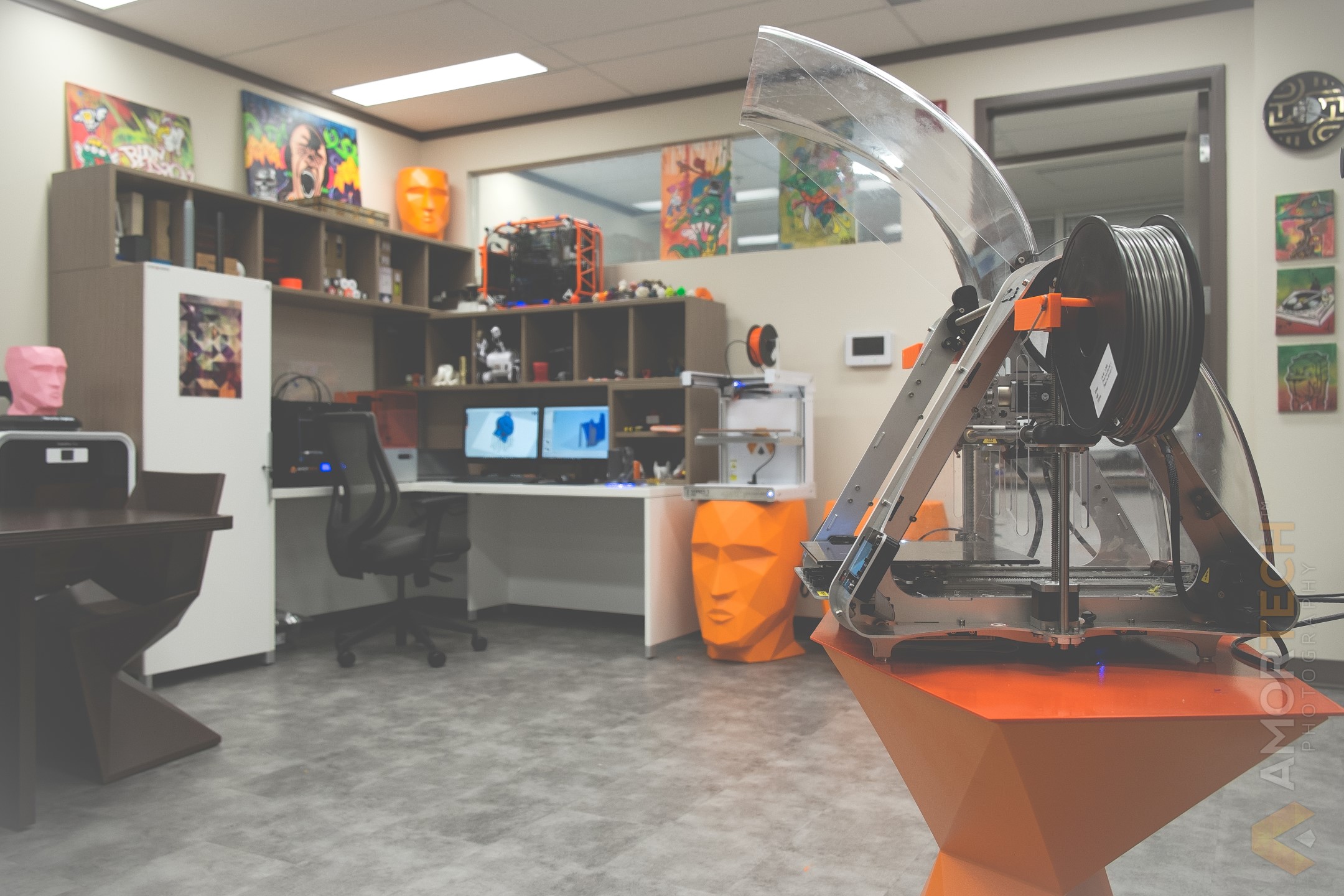 Amortech Design Labs Marketing Agency and 3D Printers Calgary