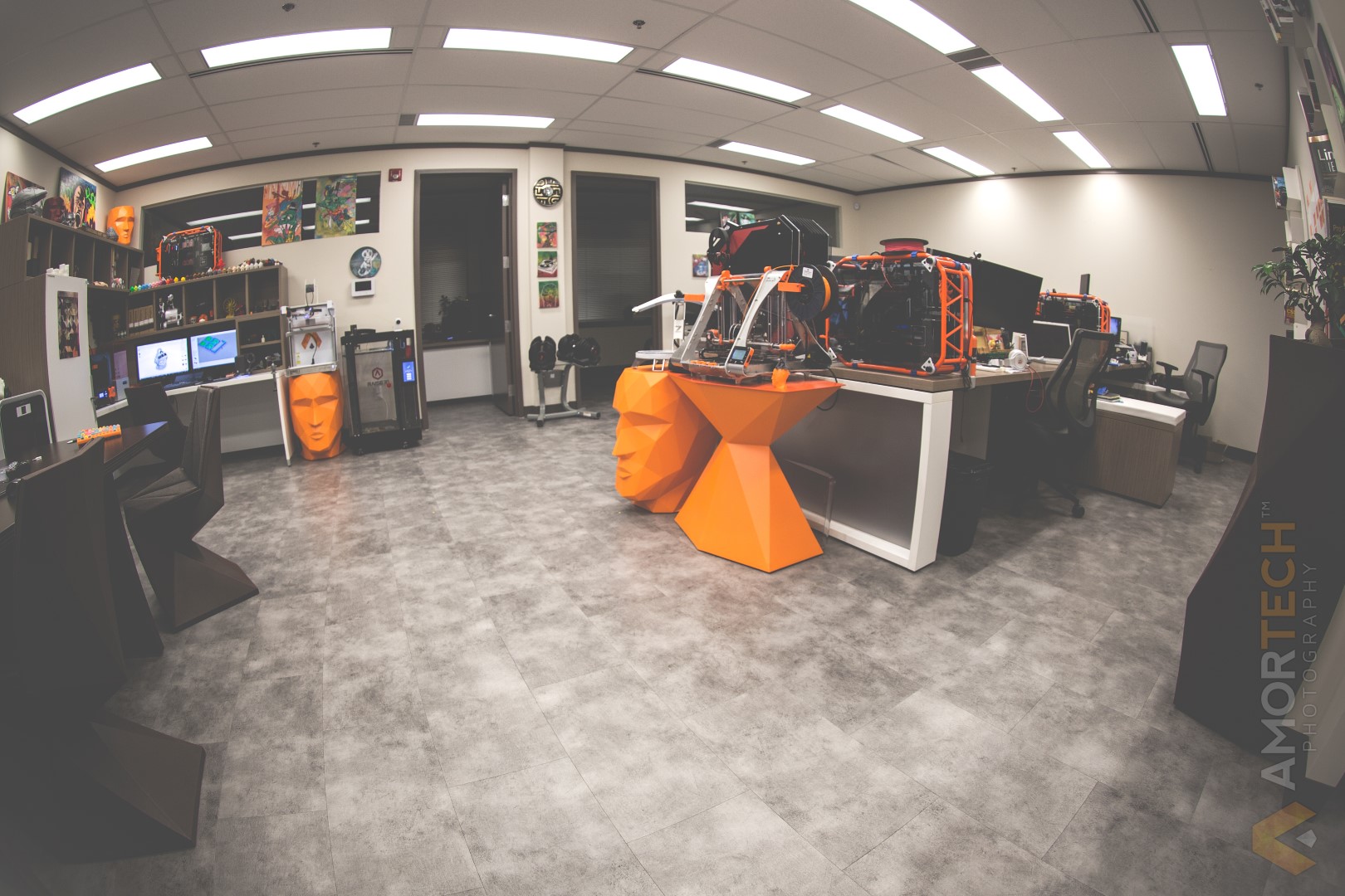Amortech Design Labs Office Space - 3d Printing Company Calgary