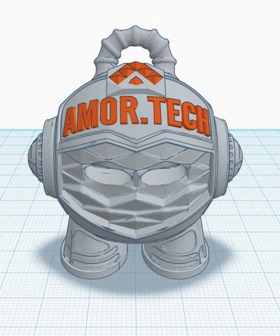 Custom Branded Amortech 3D Marvin Model